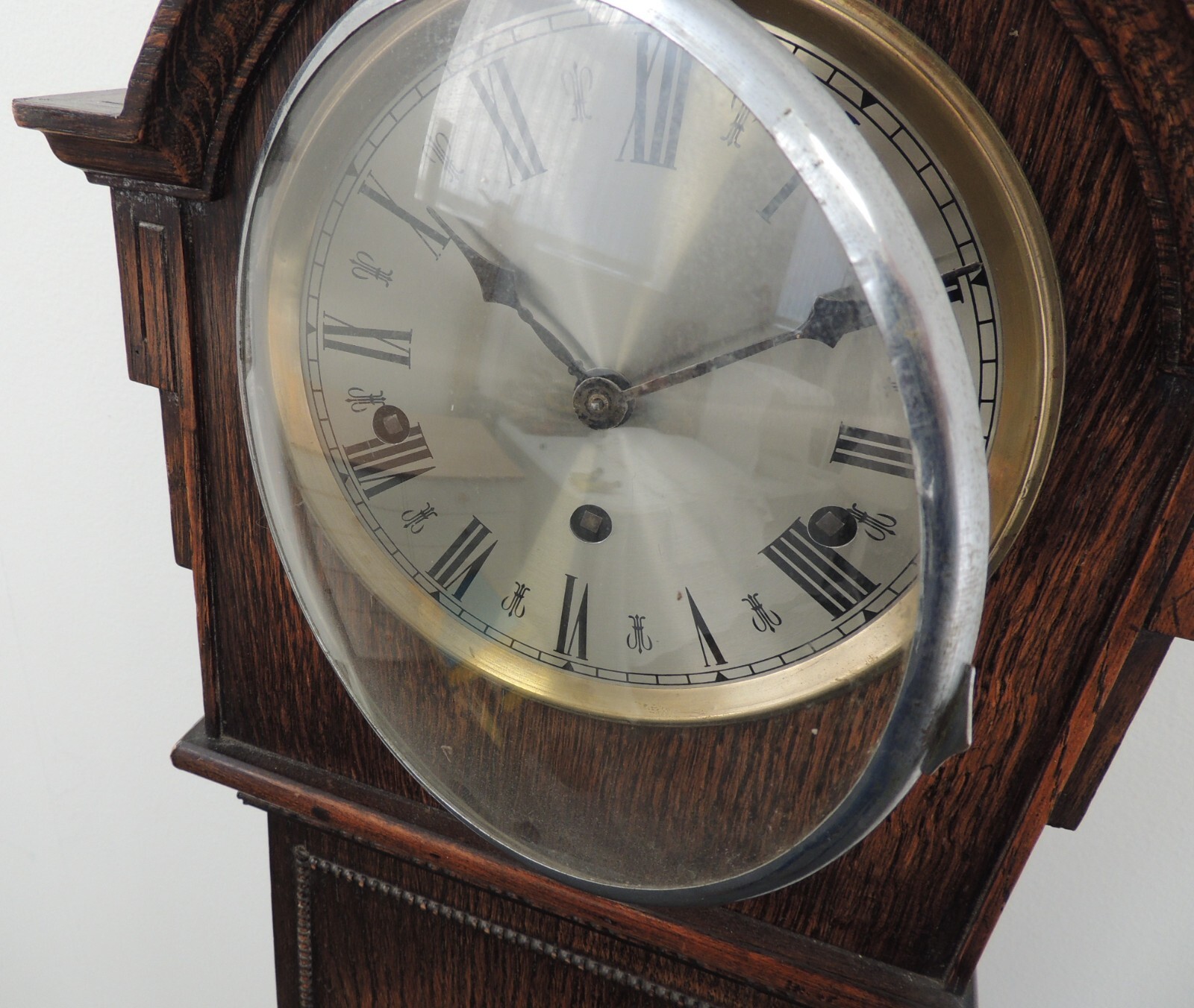 Antique Urgos Chiming Granddaughter Clock. German. Not working Thames