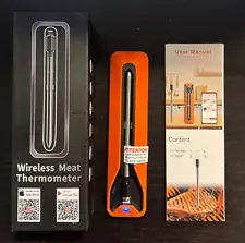 Wireless Smart Meat Thermometer Bluetooth Wireless, APP monitor notification NEW