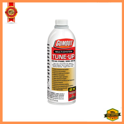 1PK Gumout Multi-System Tune-Up For Gas, Ethanol, Diesel and Oil - 16 oz Bottle
