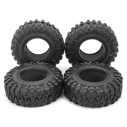 4PC 2.2" Rubber Wheel Tires 120mm OD for 1:10 RC Crawler Car 2.2" Wheel Rim Hub - Picture 12 of 12