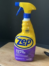New Zep SHOWER TUB  TILE Cleaner 32 oz Remove Soap Scum Calcium Limescale