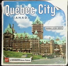 QUEBEC CITY CANADA 3d View-Master 3 Reel Packet SEALED
