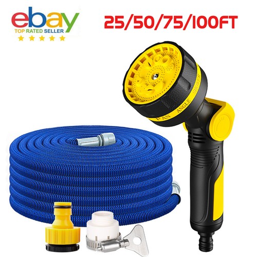 4X Stronger Deluxe Expandable Flexible Garden Hose Water Hose 25, 50, 75, 100FT - Picture 12 of 18