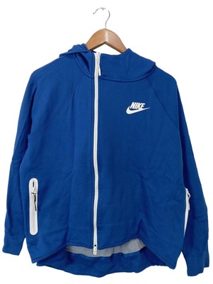 NIKE Sweatjacke Damen Gr. DE 40 blau Casual-Look