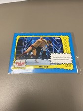 2021 Topps Heritage WWE Superstars Speak #SS8 The Miz - NM-MT