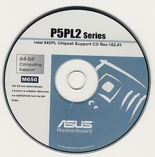ASUS P5LD2 or P5LD2 DELX R2.0 Motherboard Drivers Installation Disk M650