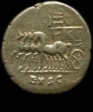 Vespasian under Titus 69-79AD. Struck 80 -81 AD. Roman Imperial . AR Denarius