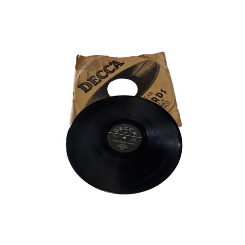 BILL HALEY ROCK-A-BEATIN' BOOGIE BURN THAT CANDLE 10" 78RPM 1955 VG/VG RECORD
