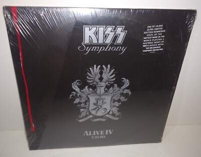 2*0様 KISS Symphony Alive IV 限定盤 3枚組LP KISS SYMPHONY ALIVE IV 4 2003 VINYL 3 LP SET RARE #43 Of 10,000