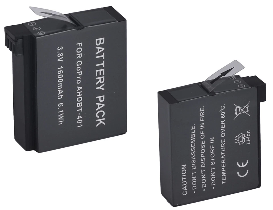 BATTERIE pour GOPRO HERO 4 - AHDBT-401 - Battery - new - Photo 1/1