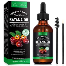 Batana Oil - 100% Pure & Natural from Honduras for Hair Growth, Eliminates Split