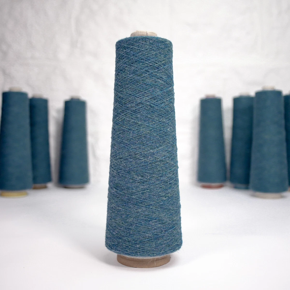 250g Cone UK Spun 1 9NM Fine Shetland Type Yarn 100 Pure Wool for