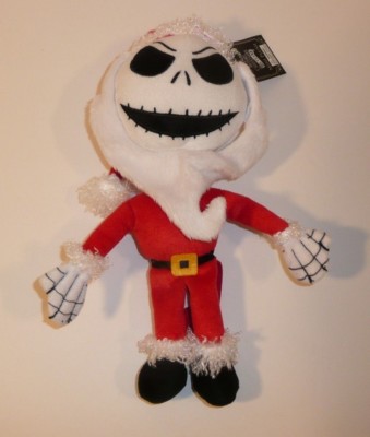 santa jack skellington plush