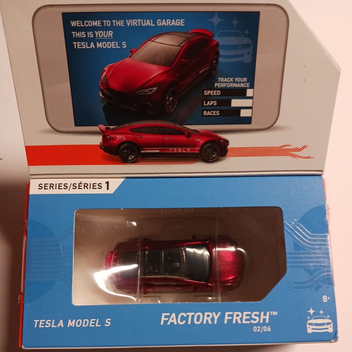 Hot Wheels Tesla Model S Die-Cast Car - 1:64 Scale, Factory Fresh Series 6/10, Black, Made In Malaysia