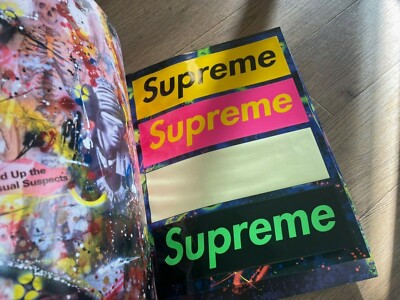 RARE Supreme Mook Vol.6 Book magazine Japan with All Sticker | eBay