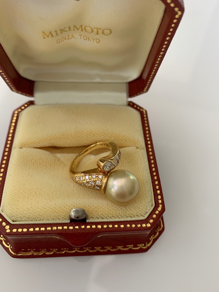Mikimoto Ginza Tokyo Collection 12mm Golden South Sea Pearl