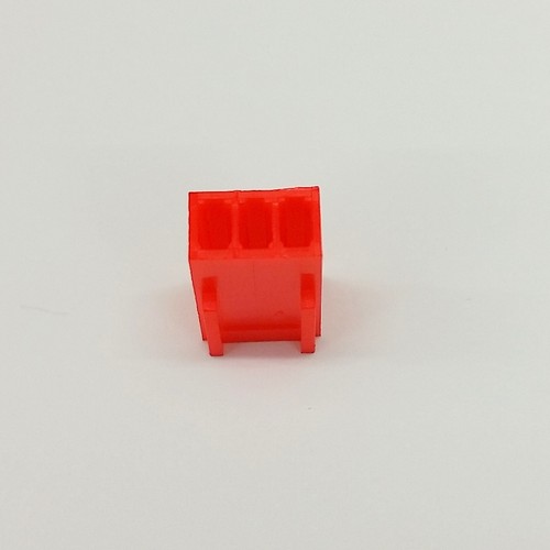 PK OF 5 - FEMALE 3 PIN FAN POWER CONNECTOR - RED INC PINS - Picture 2 of 4