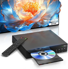 Lettore DVD Con Connettore HDMI, Lettori DVD Player Full HD 1080P per Compatibil
