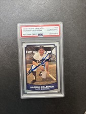 Harmon Killebrew Signed 1989 Pacific Legends #163 Card Beckett Auto PSA