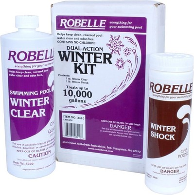 Robelle 10000 Gallon Dual-Action Winter Kit Premium Pool Closing Kit For Pools
