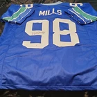 Rylie Mills #98 Signed Original  Seattle Seahawks NFL Football Jersey JSA
