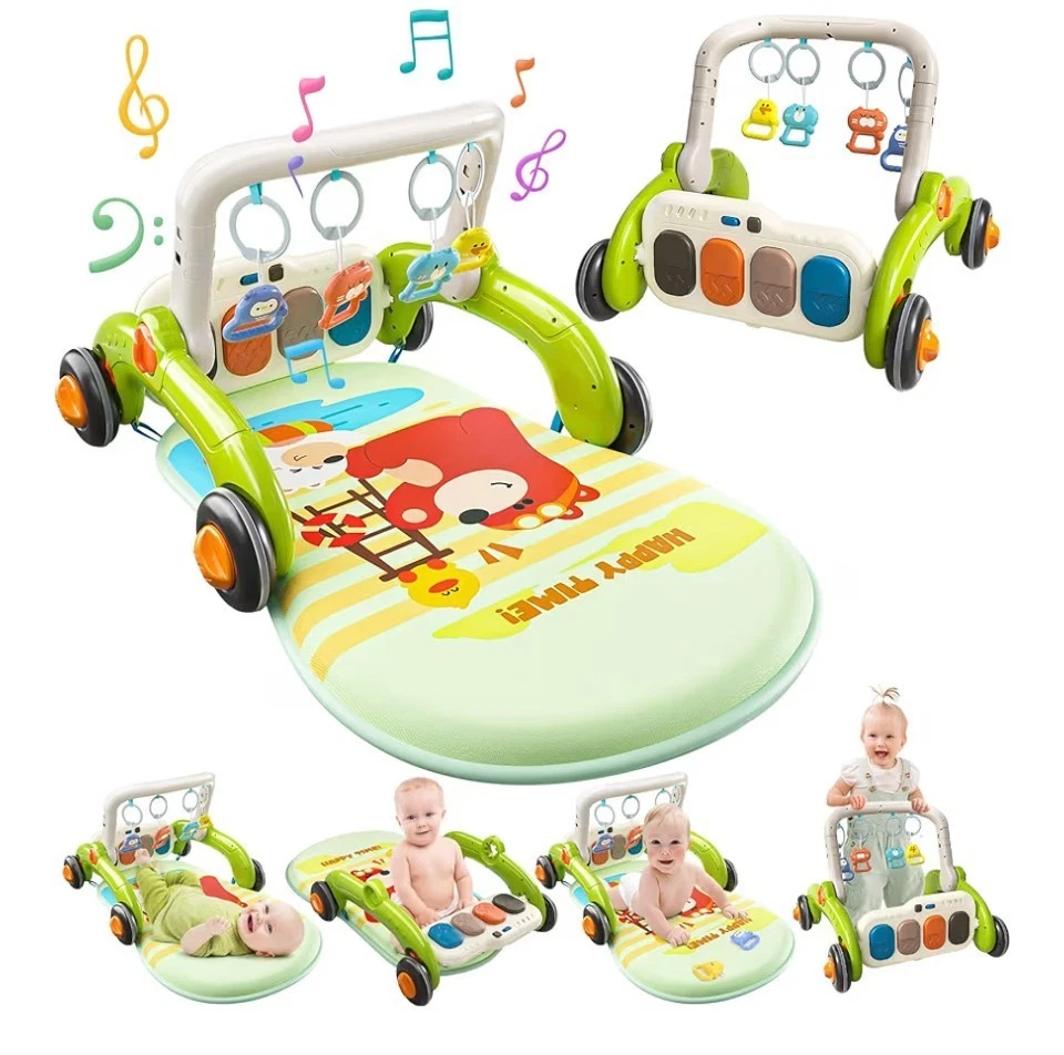 Baby Gym Play Mat with Piano, Baby Learning Walker for Boy Girl, Baby Play Mat
Opens in a new window