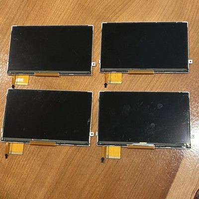 Lot Of 4 - New Sony PSP 3000 LCD Screen Replacement (Dead Pixels)