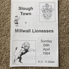 93/4 Slough Town vs Millwall Lionesses (Friendly Match)