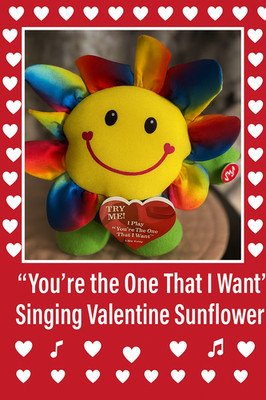   ''You're the One That I Want'' Singing Sunflower by Dan Dee Collect.