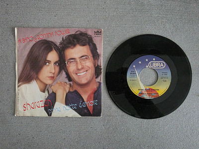 Al Bano Romina Power Sharazan Erste Nacht der Liebe Schallplatte 45 Umdrehungen