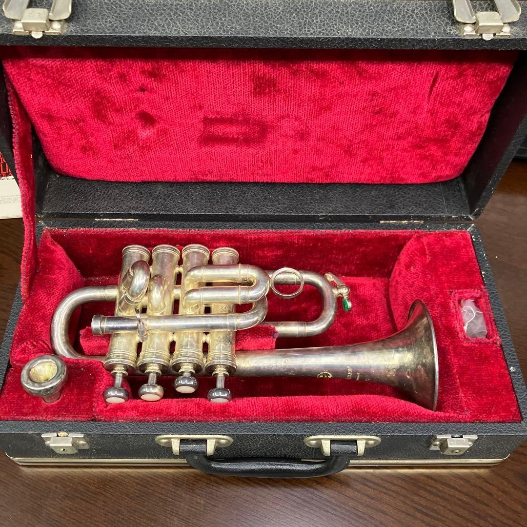 【超希少】SELMER 手作りビンテージトランペット　ヘンリー・セルマー・パリ Extremely Rare/Famous] Henri Selmer Paris Pocket Trumpet Engraving