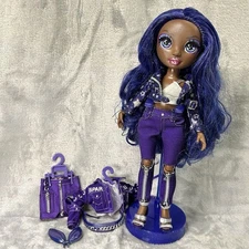 Rainbow High Krystal Bailey Series 2 Indigo Purple Original MGA Fashion Doll