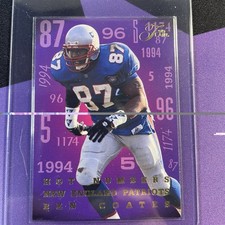 1995 Flair - Hot Numbers Ben Coates #4