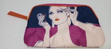 Este Lauder Zipper Makeup Bag Double Sided Pop Culture Graphic Colorful Deco