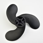 Marine Boot Außenborder Propeller für Tohatsu 3,5PS Nylon schwarz 3-Blätter e