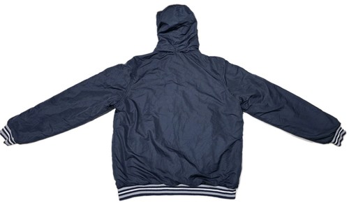 MLB New York Yankees Reversible Varsity Letterman Hooded Jacket Mens Size XL JH - Picture 4 of 19