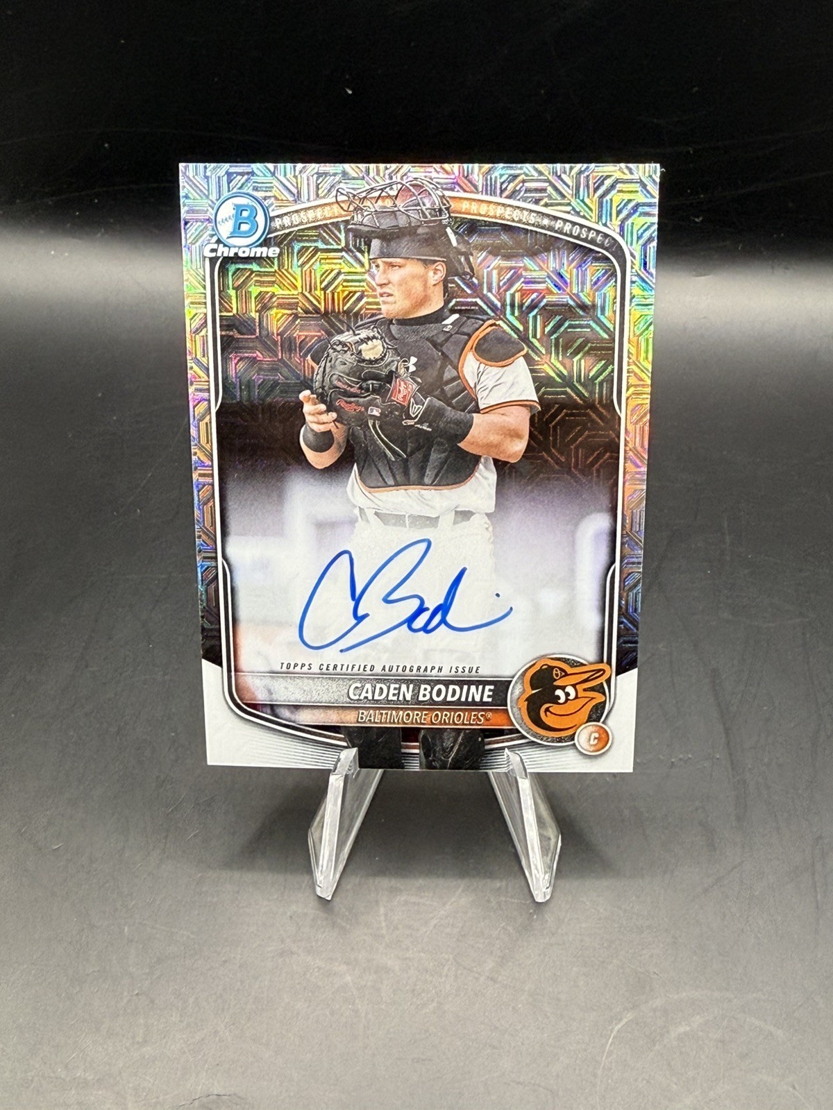Caden Bodine 2025 Bowman Draft Auto Mega Box Mojo Orioles Prospect #BMA-CB! ✨️✨️