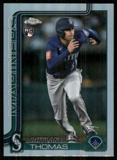 2025 Topps Chrome Update Refractors #USC185 Rhylan Thomas RC Mariners 5216