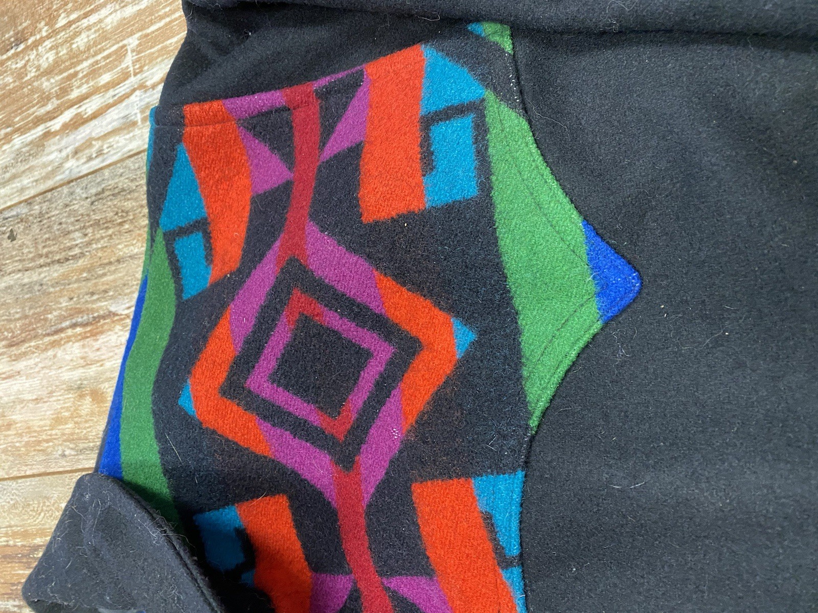 Pendleton Wool Aztec Pattern Black Multicolor Jac… - image 6