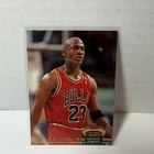 1992-93 Topps Stadium Club Michael Jordan #210 Chicago Bulls NBA Basketball Card