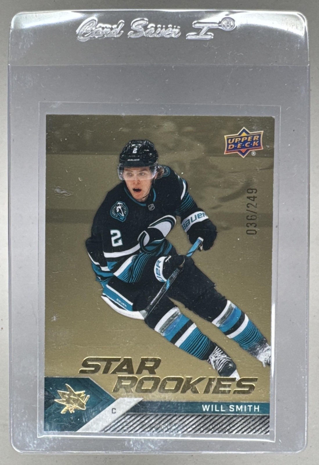 Will Smith 2024 Upper Deck Star Rookie Box Set #14 Gold 36/249