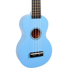 Mahalo Rainbow Series MR1 Soprano Ukulele Light Blue