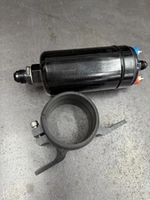 FiTech 50101 255 LPH Inline Frame Mount Fuel Pump and mounting bracket Used