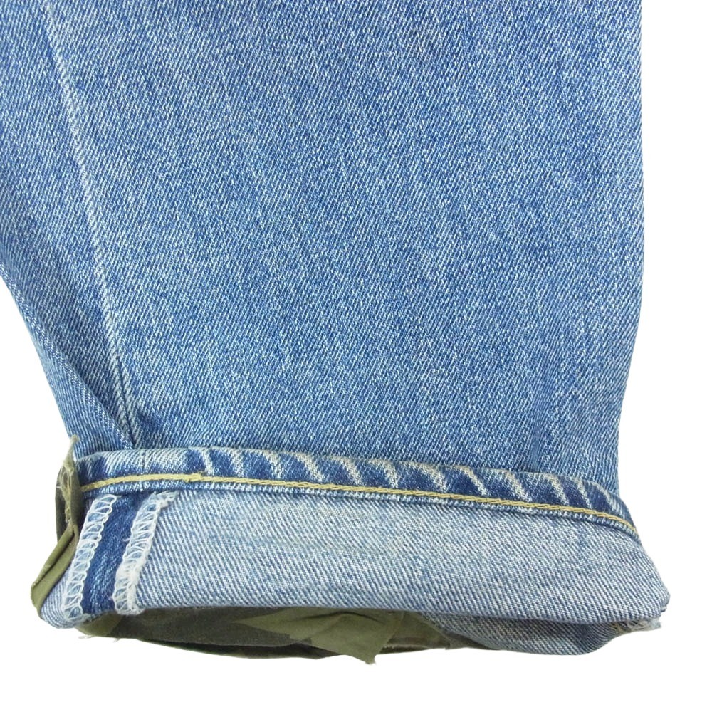 A BATHING APE TYPE05 Mix Camo Patchwork Damaged D… - image 5