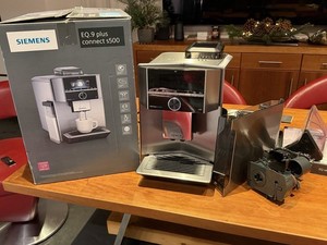 Siemens EQ.9 plus connect s500 Kaffeevollautomat Edelstahl OVP,  Revision!!!