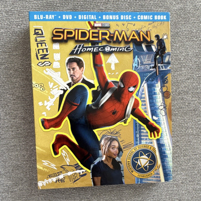 Sony Spider-Man: Homecoming (2017) Blu-ray+DVD+Digital w/ Bonus Disc