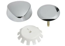 Geberit 151.550.21.1 Traditional TurnControl Trim Only: Chrome