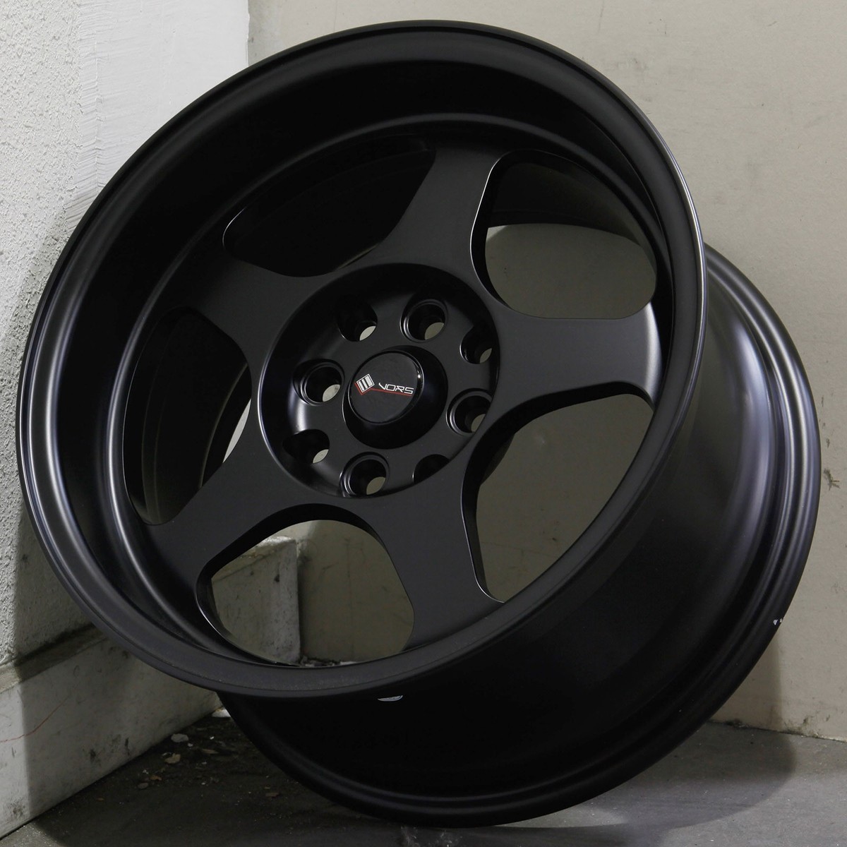 15x8 Matte Black Wheels Vors SP1 4x108 20 (Set of 4) 73.1 | eBay