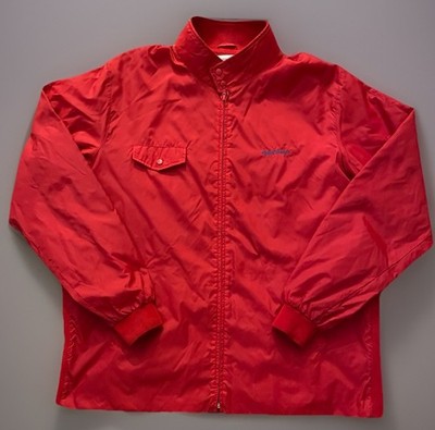 Lacoste Izod Windbreaker Rain Jacket Golf Embroidered Logo Vintage VTG XL JBHS