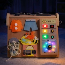Four in Single Busy Board Safe Illuminated Busy Board Hand-Visual Coordination